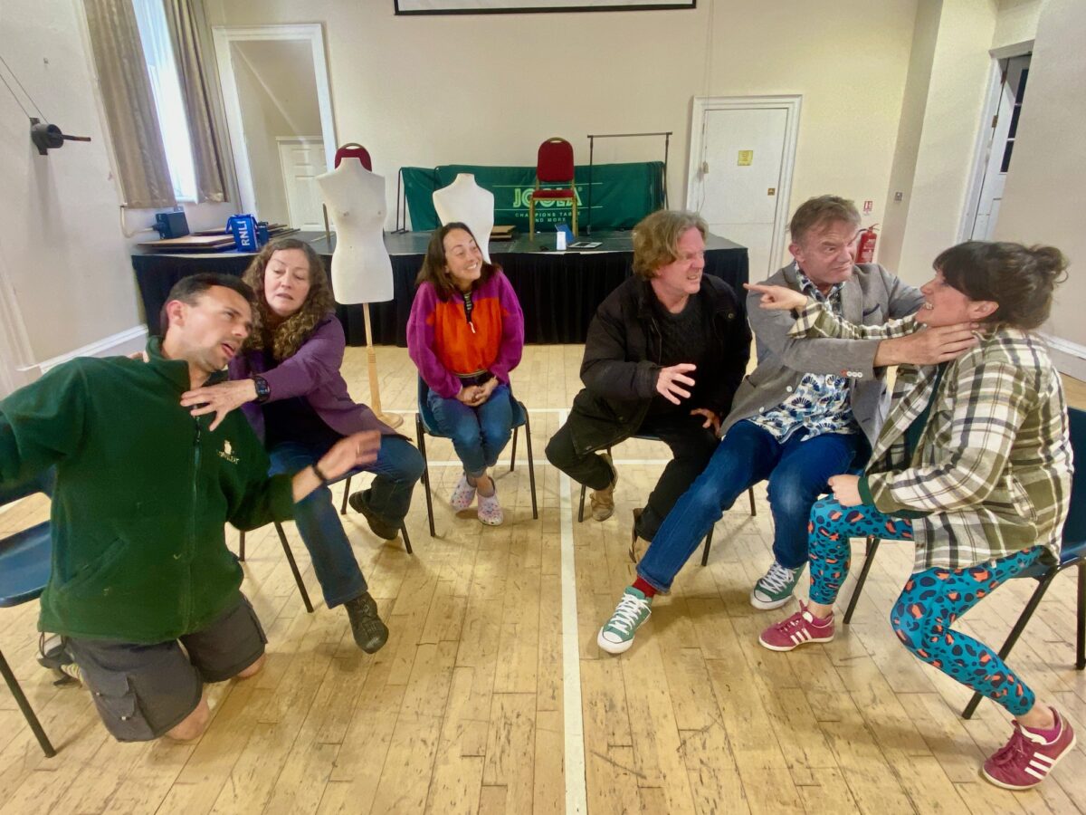 …. WHEN AN ANGER MANAGEMENT SESSION GOES WRONG!