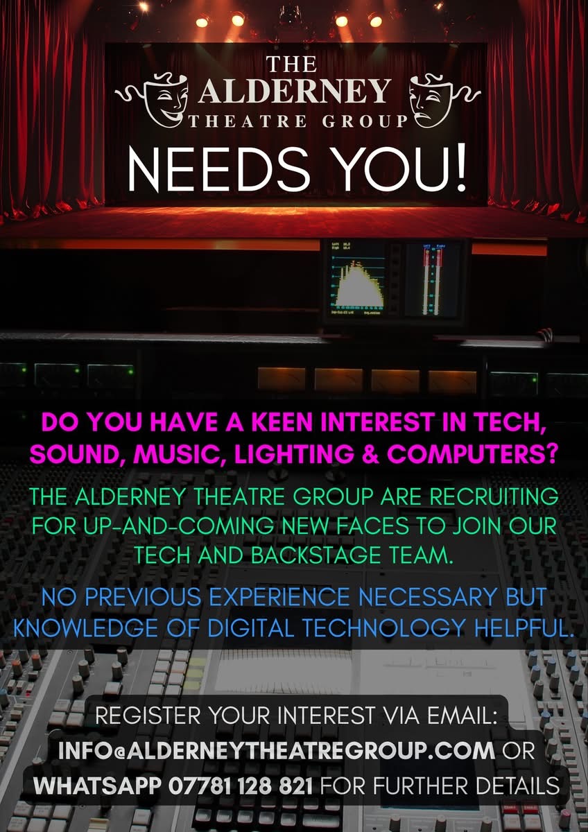 APPEAL FOR BACKSTAGE CREW OF THE TECHNOLOGICAL VARIETY